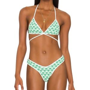 New with tag size L Revolve crochet bikini - Lovers and friends